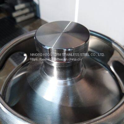 2022 new product stainless steel grade 304 mini keg growler for beer, spirit, coffee