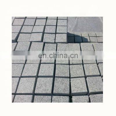 10x10 Flamed grey granite cube for outdoor paving