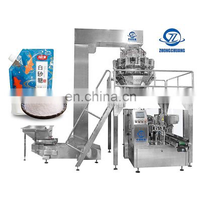 Auger Automatic Weighing Filling Washing Detergent Powder Packing Machine