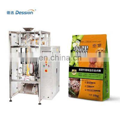 stand-up quad seal automatic pet food packaging machine for Dog