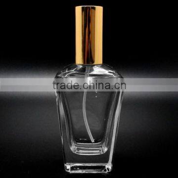 105ml clear glass perfumes bottles with cap pump sprayer bottle