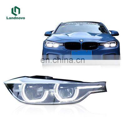 landnovo модифицированные светодиодные фары для BMW 3 серии F30 F35 2013 - 2019 годов. Светодиодные фары