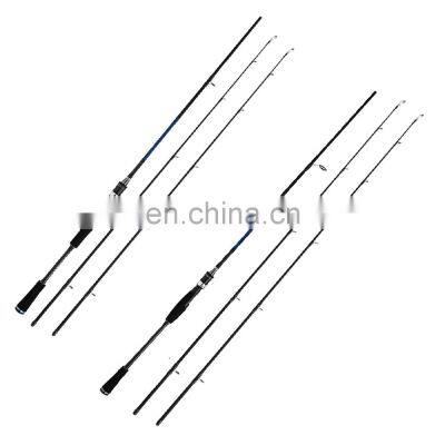 JOHNCOO Rod Casting M MH Carbon Rod Pole 2 Section Bass Carbon Fiber Spinning Fishing Rod