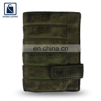 Wholesale Custom Personalized Stylish Fashion Men Leather Wallet Supplier