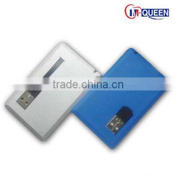 Hot Sell Credit Card USB flash with Customized digital Printing
