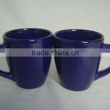 ceramic purple personalized promotional mug