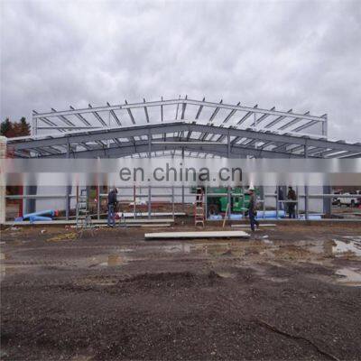 Best price steel construction warehouse workshop Steel structural Prefabricated galvanize I section  H beam steel