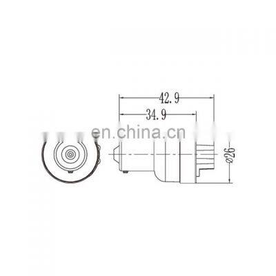 High Quality Car Halogen Bulb Light With Beep Alarm 12V 95dB P21W/1156 Port photo-3