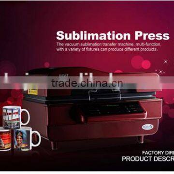 3d sublimation vacuum heat press printer magic mug printing machine