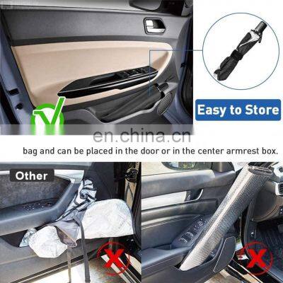 Car Shade Umbrella Foldable Sun Shade Umbrella Car Parasols Front Sunshade Sunshade UV Protection Suitable For Tesla Accesorios photo-3