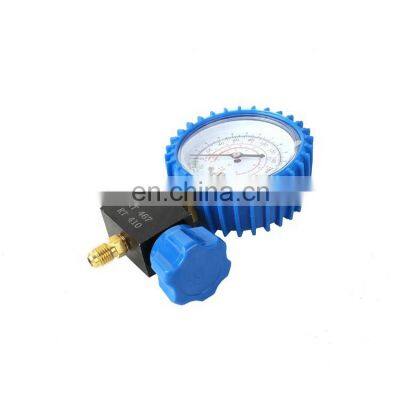 CT-466 ALA Aluminum Single Manifold Gauge Set HVAC Refrigeration System Auto Air Conditioner AC Charging Single Manifold Gauge photo-4