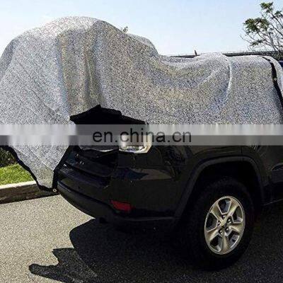 Carport Aluminum Shade Covers Car Sun Protection Silver Foil Shade Net Shading Net for Greenhouse Shade Sails photo-5