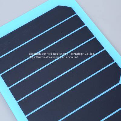 7W 6.6V Portable Mono Flexible Solar Panel for Phone Charging photo-2
