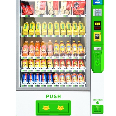TCN ITL Paper Money Acceptor and NRI Coin Manager Vending Machine With Nayax Bank Card Reader photo-2