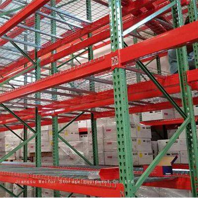 American Type Industrial Warehouse Storage Heavy Duty Teardrop Pallet Racking photo-2