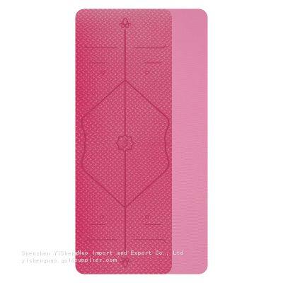 Natural Organic Non-toxic Eco Friendly Tapete Yoga Tpe Tpe Yoga Mat Safe photo-5