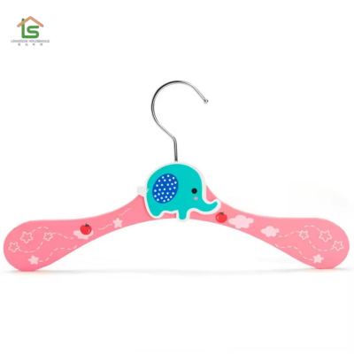 Wooden Baby Kids Clothes Hanger photo-5