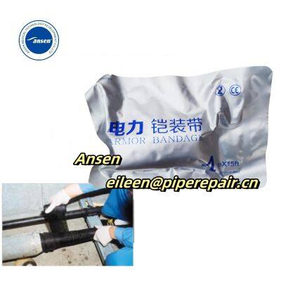 Power Cable Accessories Wrap Anti-Fire Fiberglass Repair Tape Armorcast Wrap For Cable Connection