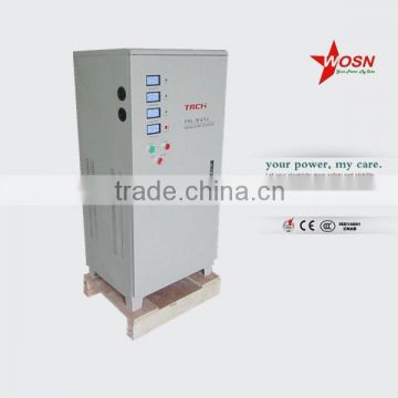 100% Pure copper coil Three Phase TNS 50kva voltage stabilizer 440v