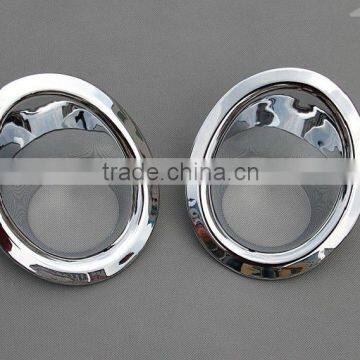 Chrome front foglight cover for Nissan Livina 2013