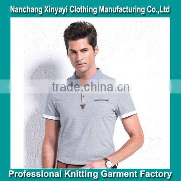 2015 Hot Sale Mens Clothing Polo T Shirt on Alibaba from Chinese Clothing Manufacturers Knitted Garment Factory