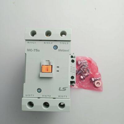 LS Metasol AC220V Magnetic Contactor MC-75a