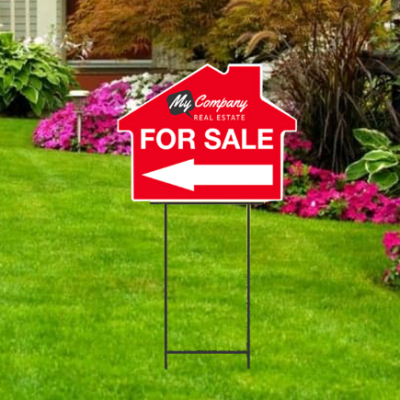 Custom Outdoor Coroplast Yard Signs – 4mm 18x24 Weatherproof Corrugated Plastic Panels