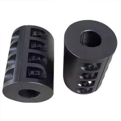 High Torque JQ/JQW Type Clamp Coupling for Motor & Gearbox 45 Steel Jacketed Iron Disc Structure Flexible Rigid OEM Supported photo-4
