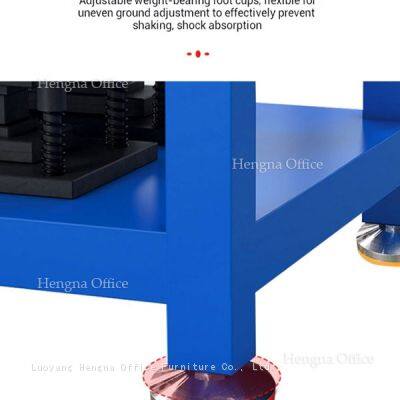 Blue Heavy-Duty Steel Workbench With Large Storage Drawer Ideal for Automotive Repair Shops Serving US photo-3