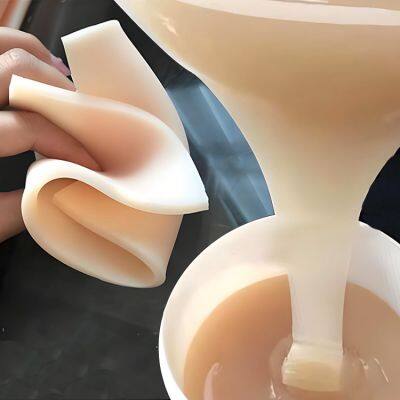 Two-component Skin-colored Liquid Silicone Rubber AB Glue Material for Film and Television Special Effects Faux Leather Models
