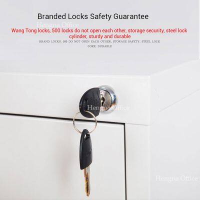 Multiple Colors Heavy-Duty Mobile A4 Hanging File Cabinet With Lockable System and Steel Column Slides | Large Capacity Storage for Office photo-4