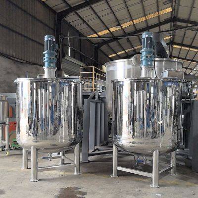 2000L Stainless Steel Liquid Mixing Tank for High-Capacity Chemical Processing Applications