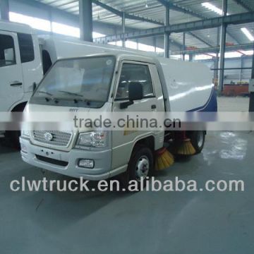 Super mini Foton price of road sweeper truck