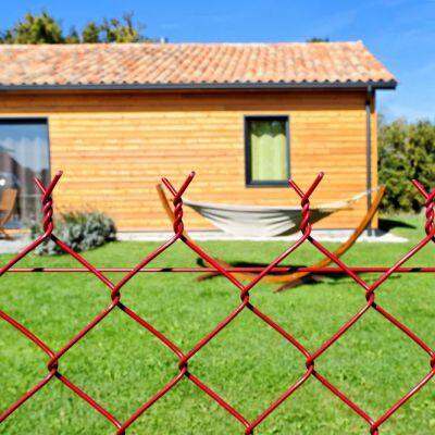 Heavy Duty Chain Link Fence Galvanized Steel Security Fence for Construction Site, Sports Field, and Residential Property photo-6