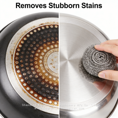 Wholesale Industrial Grade Stainless Steel Scourer Efficient Removal of Heavy Oil Stains Scourer photo-4