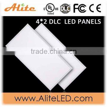 DLC UL listed white frame 6000lm 4000 K led flat panel lights