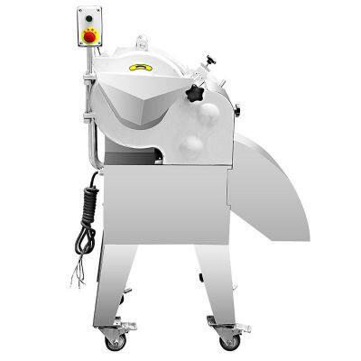 Machine à couper en dés en acier inoxydable pour carottes, champignons, tomates, pommes de terre, légumes, fruits et fromage