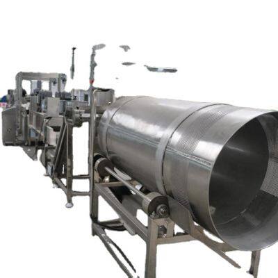 Machine semi-automatique de fabrication de chips de pomme de terre / Ligne de production de frites surgelées