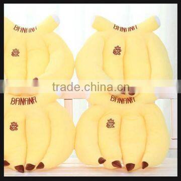 big size fruit plush toy for yellow banana