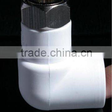 eco friendly PPR Pipe fittings 20-32mm Demountable Female Elbow