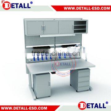 Drawer ESD worktable for electronic industry with ESD coating