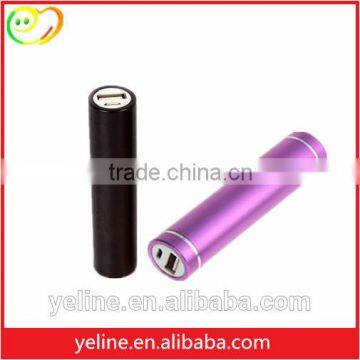 Metal Cylindrical 2600mah Power Bank for MOTO G/X/E photo-4