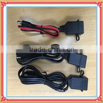 Standard 2.0 USB Motorcycle Direct To SAE Plug TO DC Charging Cable