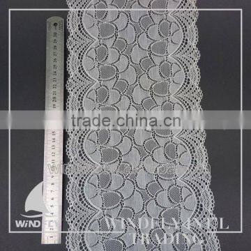 Wholesale Price Polyester And Nylon Big Swiss Lace Trim photo-3