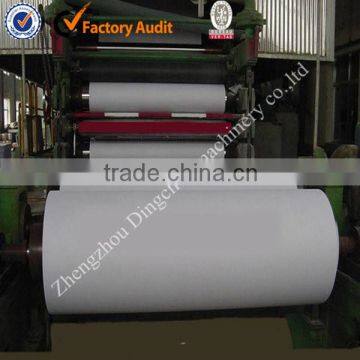 3200mm newsprint paper newspaper making machine from waste paper