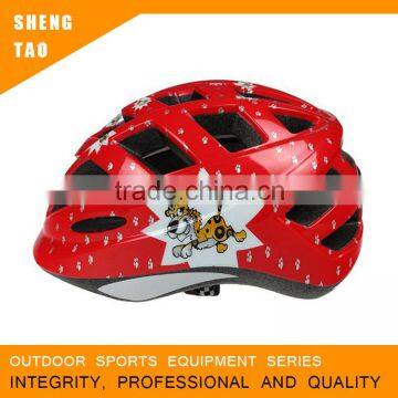 bicycle helmet with logo