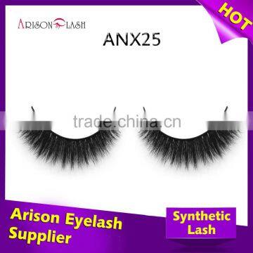High Quality Natural 3D Faux Mink Lashes Eyelash Extensions Wholesale False Eyelash packaging