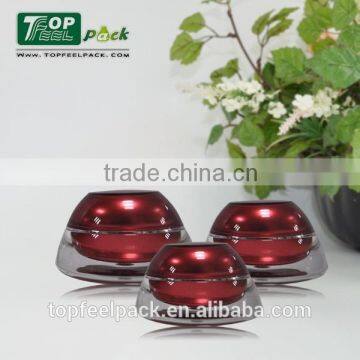 Red Color Classical Cream Jar for Night and Day Cream , Eye Cream 30g photo-3