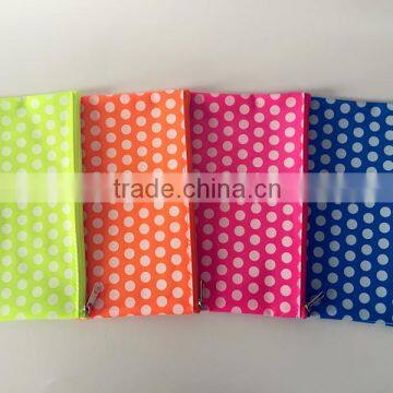 Half transparent PVC material pencil bag, pencil pouch.pencil case