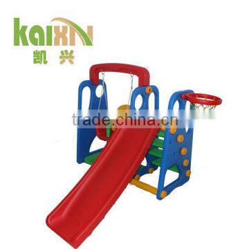 Outdoor Playground Slide And Swing Set